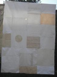 plaid harmonie blanche