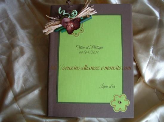 livre d'or theme bambou