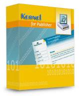 Kernel pour Publisher - éditeur récupère des fichiers corrompus endommagé en raison d'arrêt inattendu du système, les attaques de virus. Maintenant, alimenté par la technologie LivePreview, qui récupère et affiche les données du fichier corrompu éditeur en temps réel. Pendant le processus de réparation un balayage complet du fichier Publisher endommagés est exécuté pour localiser et extraire l'information récupérable. Après le balayage complet les contenus qui sont récupérables sont affichés dans la fenêtre de prévisualisation. Le grain pour le logiciel de rétablissement Editeur emploie l'algorithme rapide pour la recherche et la réparation des corruptions dans les fichiers corrompus éditeur et est donc un moyen rapide, simple et facile à utiliser Editeur de logiciel de rétablissement, qui vous aide à récupérer et réparer vos fichiers corrompus éditeur en quelques minutes. Kernel pour Publisher - éditeur de logiciel de rétablissement corrompu versions prises en charge comprend Publisher 2003, Publisher 2002, Publisher 2000 fichiers.