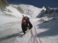 Goulotte dans le Massif du Mont Blanc