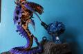 Un dreadnought  de la quatri&egrave;me compagnie des Ultramarines est attaqu&eacute; par un Trygon