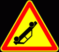 panneau accident