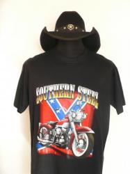 C.C- 15&euro;- hom-TS noir moto - S &agrave; XL