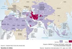 Répartition des chiites dans le monde