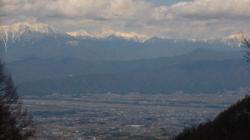 Vue sur les Alpes japonaises - Ina