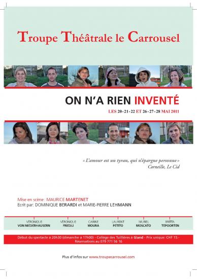 On n'a rien inventé