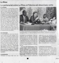 Article Ouest France