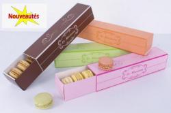 Nouvelle r&eacute;glette carton 8 macarons