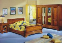 Chambre Louis Philippe merisier