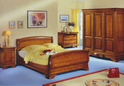 Chambre Louis Philippe merisier