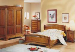 Chambre Louis Philippe merisier