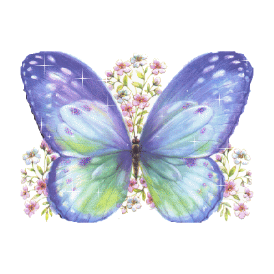 papillon-bleu-avec-fleur