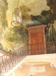 Painted staircase, Paris Marais