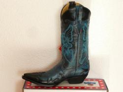 Go West- 225&euro;- Fem- Juarez Noir/Bleu 139HF- 36 &agrave; 40