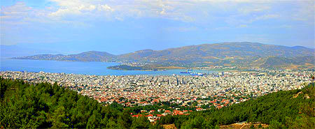 Panorama sur La Baie de VOLOS