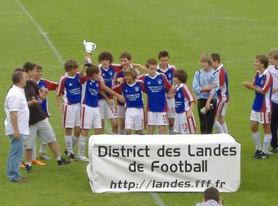 district des landes de football