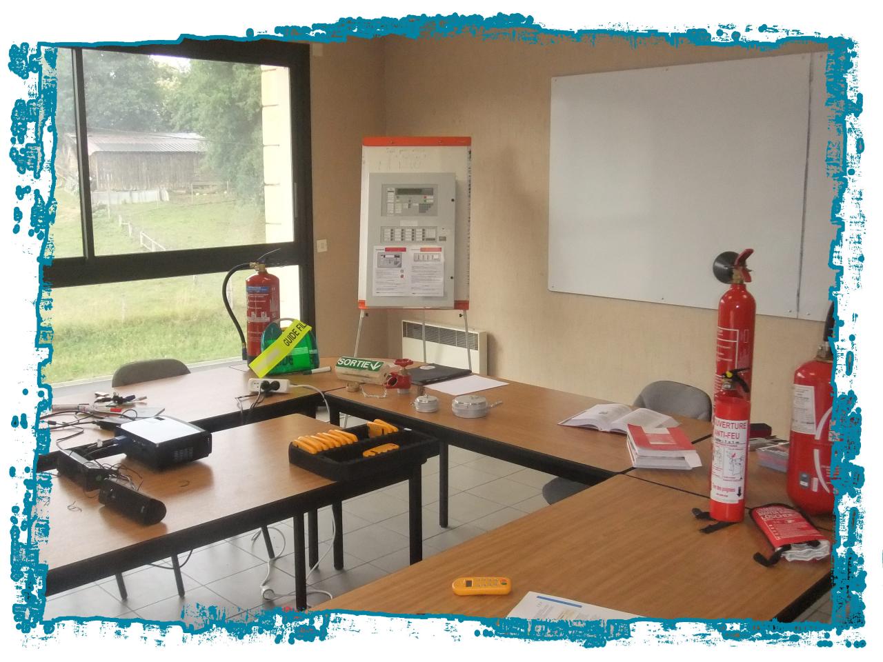 photo d'une salle de cours