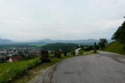 col du grand Colombier au dessus de Culoz (01) et ses vignes