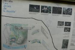 panneau d' info de la via de la bastille