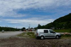 parking alpe du grand serre à 10' du départ des vias