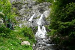 au d&eacute;part de la via de la cascade - alpe du grand serre