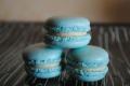 Macarons bleus