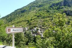 Le village de Hauterives (circuit vélo gorges du Tarn)