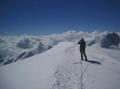 Alphubel (Suisse) Rotgrat sommet 4206m