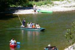 promenade en barque sur le tarn