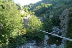 la tyrolienne de rousses (parcours difficile)