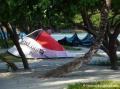 Plage pointe de la saline Guadeloupe,  kite surf