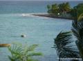 Plage pointe de la saline Guadeloupe, vue depuis la route