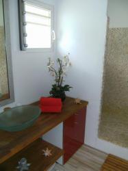 Salle d'eau avec douche Antillaise