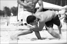 6&egrave;me Open Beach Wrestling - Chacal Prod