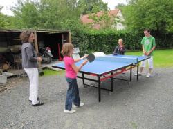 Enfin du beau temps pour le ping-pong