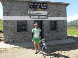Jos&eacute;, avec son nouveau v&eacute;lo