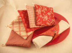 Porte serviette rouge