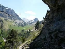 Lanfonnet, Tournette depuis le chemin d' acc&eacute;s aux dents de Lanfon