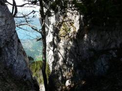 vue sur le lac d' annecy depuis les dents de Lanfon