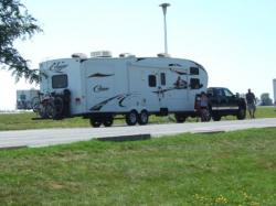 une famille québécoise sur la route des vacances...