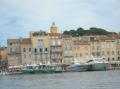 Le samedi matin, l’arrivée des navettes au port de St Tropez