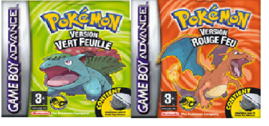 code rencontrer pokemon vert feuille