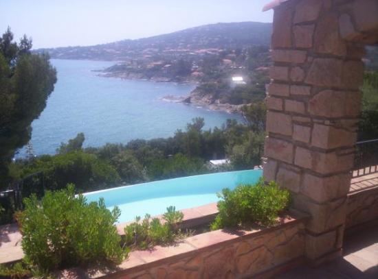 La vue panoramique de la villa Martinache