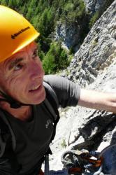 Un peu inquiet de la suite ? (via de la cascade aux Orres)